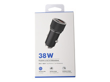 Billaddare USB-C + USB-A 38W